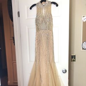 NUDE MERMAID DRESS (Prom)